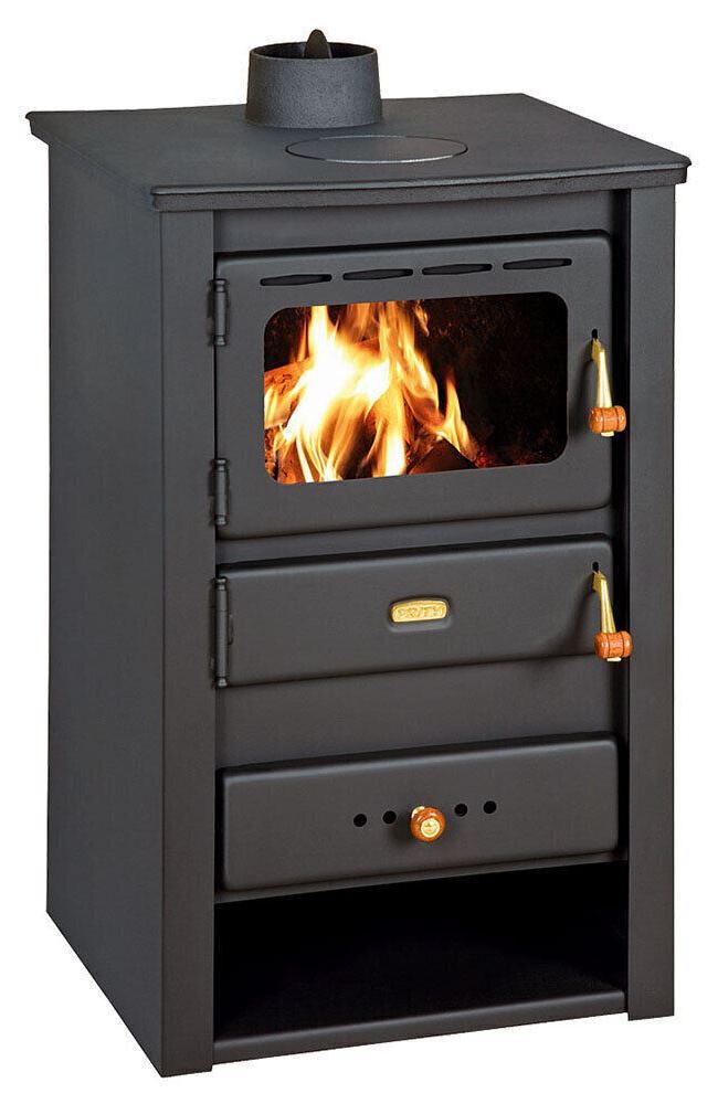 PRITY K22 CP, Freistehender Holzofen mit Sichtscheibe, 10,4 kW, , Ø 130 mm