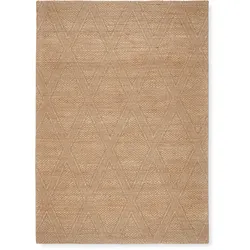 Handwebteppich Kaan in Schlammfarben ca. 160x230cm