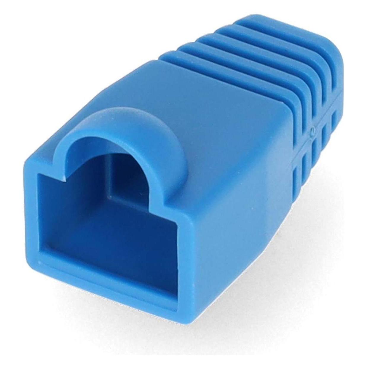 Nedis Zugentlastungstülle - RJ45 - PVC - Blau - Box - 10 Stück (Netzwerk Zubehör) (CCGB89900BU)