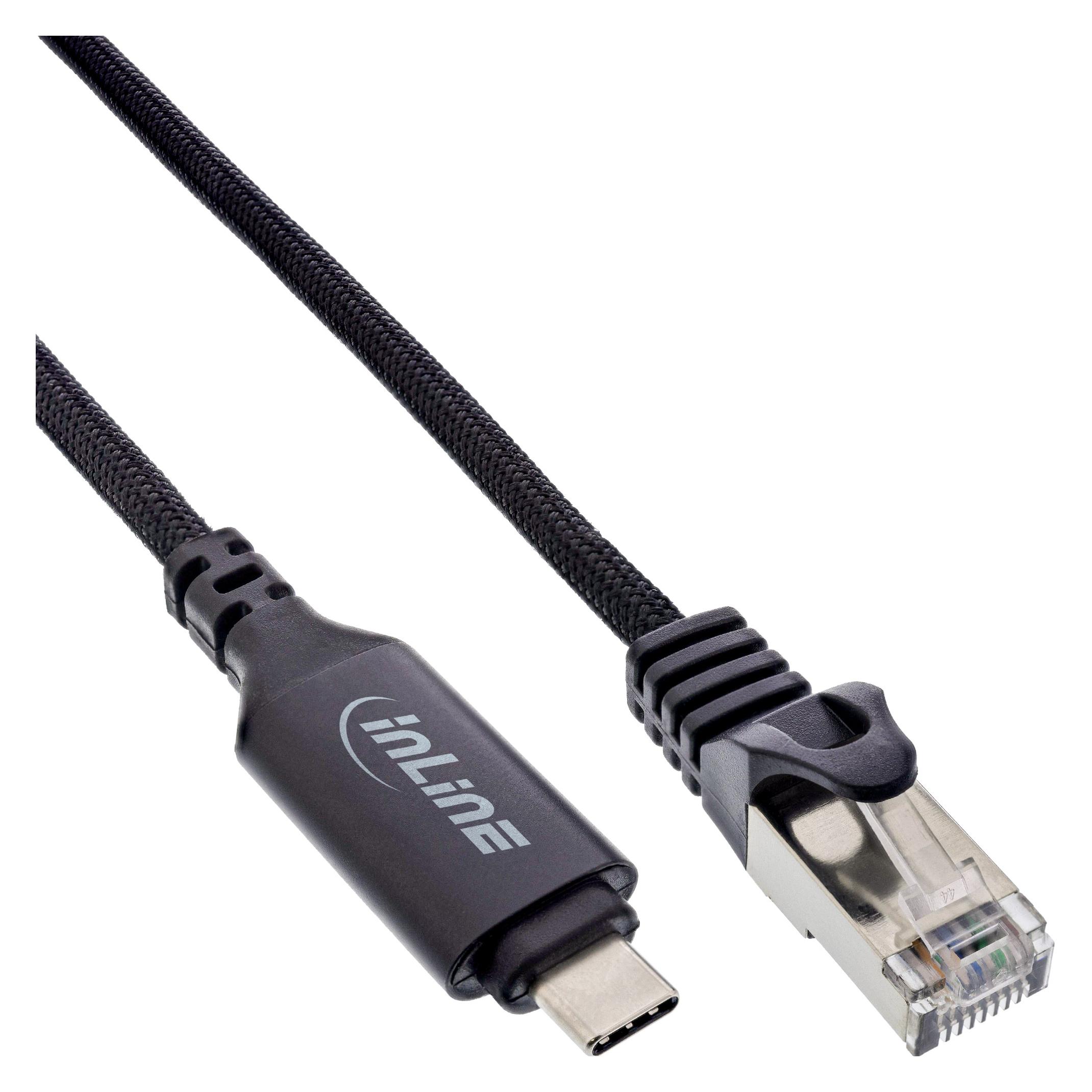 InLine USB 3.2 Netzwerkadapter Kabel (USB 3.2, USB-C) (33381A)