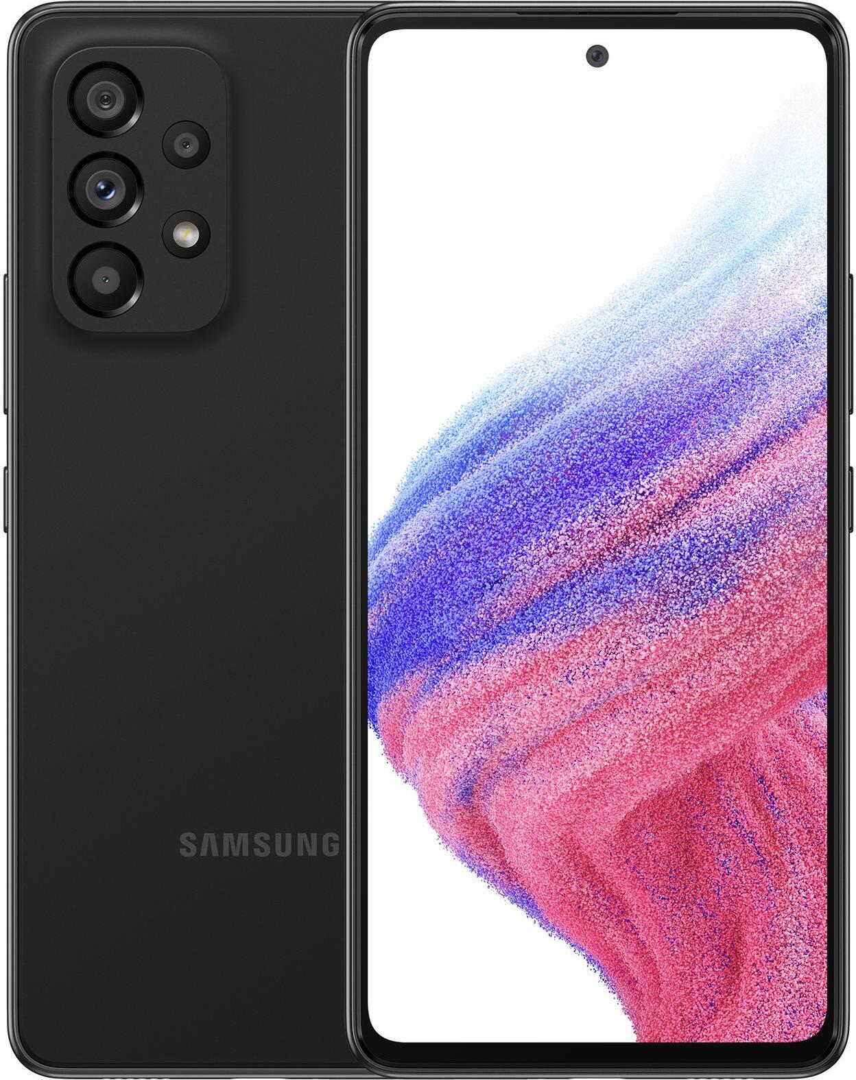 Samsung Galaxy A53 5G - Enterprise Edition - 5G Smartphone - Dual-SIM - RAM 6 GB / Interner Speicher 128 GB - microSD slot