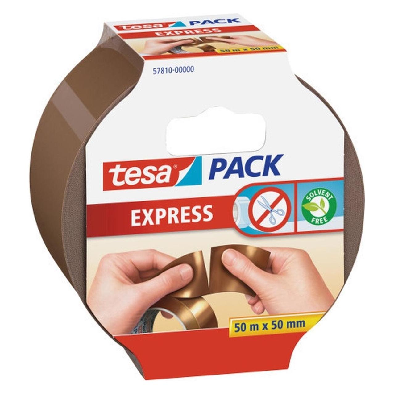 tesa tesapack EXPRESS Packband von Hand einreissbar (50 mm) (57810-00000-01)