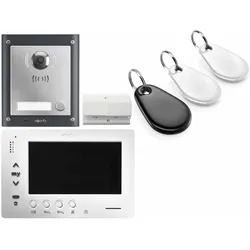 somfy, Klingel + Türsprechanlage, VSYSTEMPRO Premium+ io Kit 1841231 (Drahtgebunden)