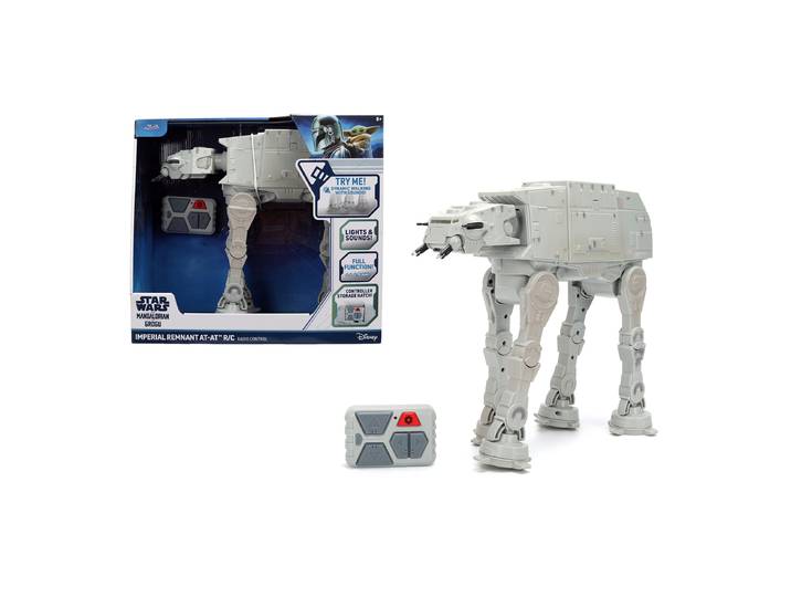 Véhicule Radiocommandé Imperial Remnant AT-AT Star Wars Mandalorian Grogu Lights & Sounds JADA TOYS