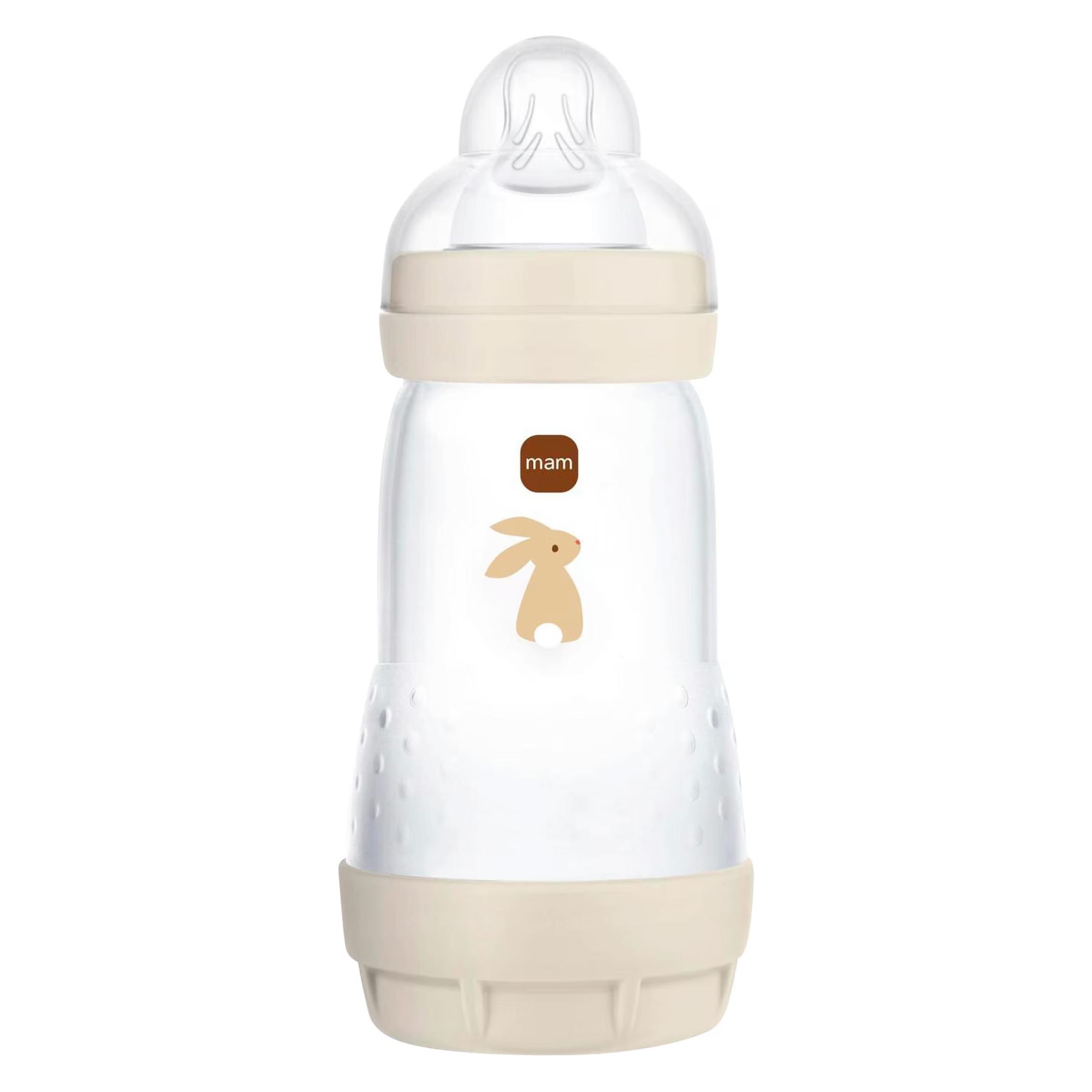 MAM Babyflasche Easy Start matt, Anti-Kolik, 260 ml, ab 0 Monaten (260 ml) (8341389-9001616874932)