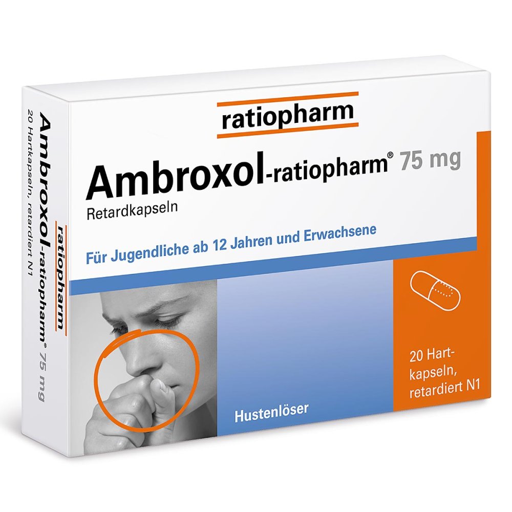 ratiopharm GmbH Ambroxol-ratiopharm® 75 mg Hustenlöser Retardkapseln 00680934