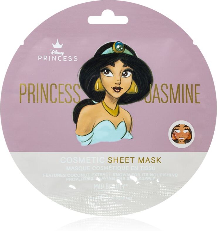 Mad Beauty Disney Princess Jasmine nourishing sheet mask 25 ml