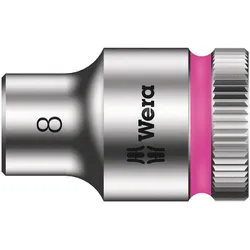 Wera 8790 HMB Zyklop-Steckschlüsseleinsatz mit 3/8"-Antrieb, metrisch Leuchtpink - 05003553001 - Leuchtpink