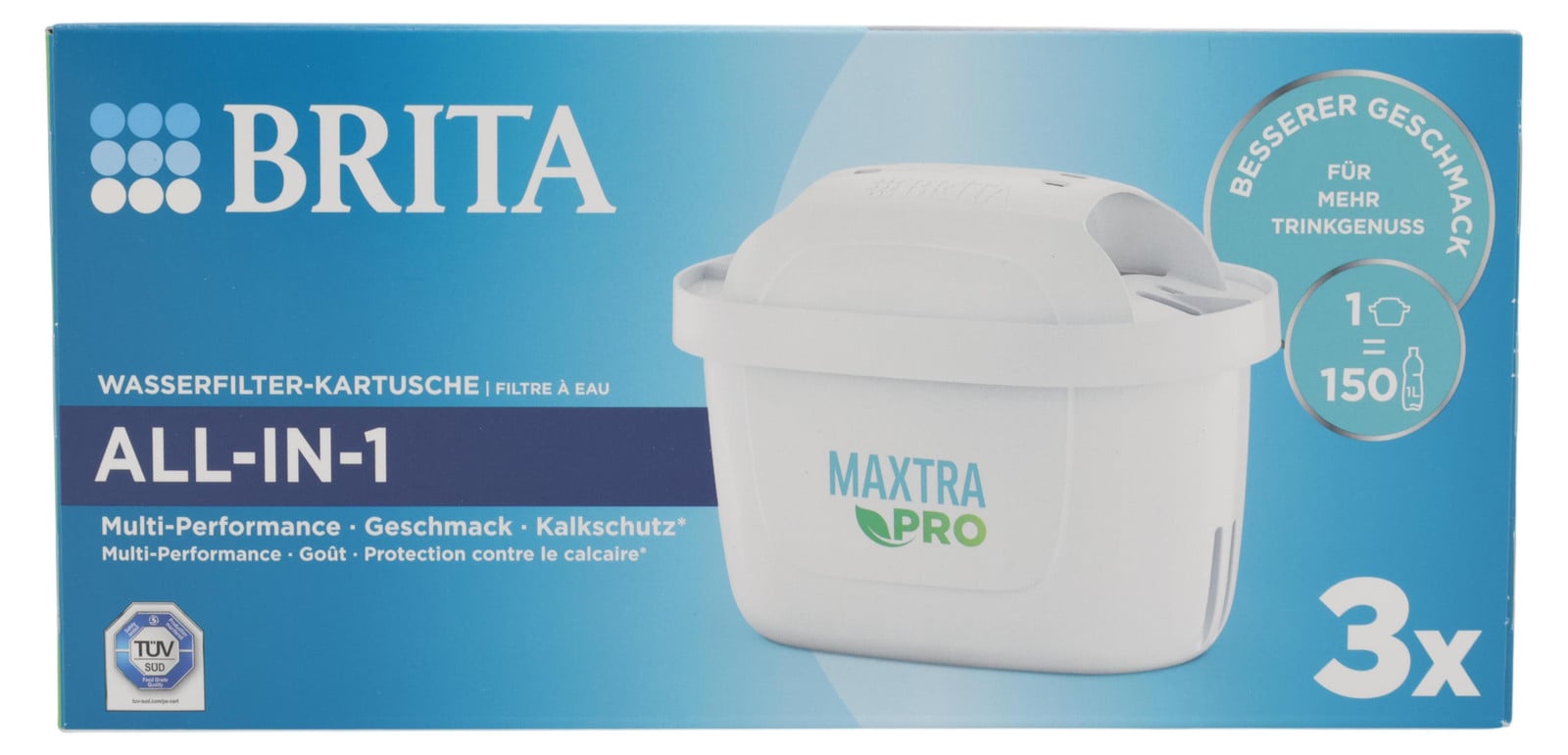 Brita Maxtra Pro ALL-IN-1 waterfilterpatronen, 3 stuks