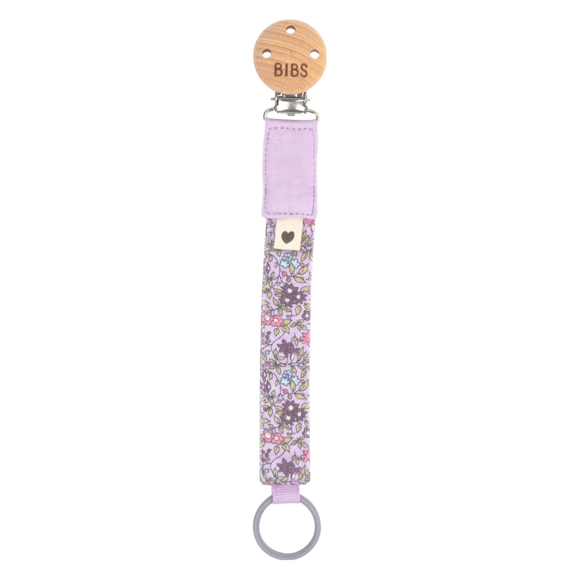 Bibs x Liberty Schnullerkette, Camomille Lawn Violet Sky (942112291)