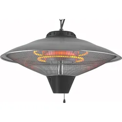 Eurom Party Deckenstrahler 2100W, Heizstrahler, Schwarz