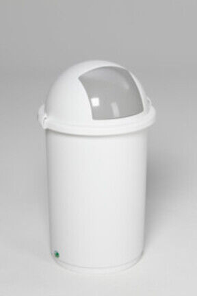 VAR Bac à déchets en plastique blanc 50 l (3565)