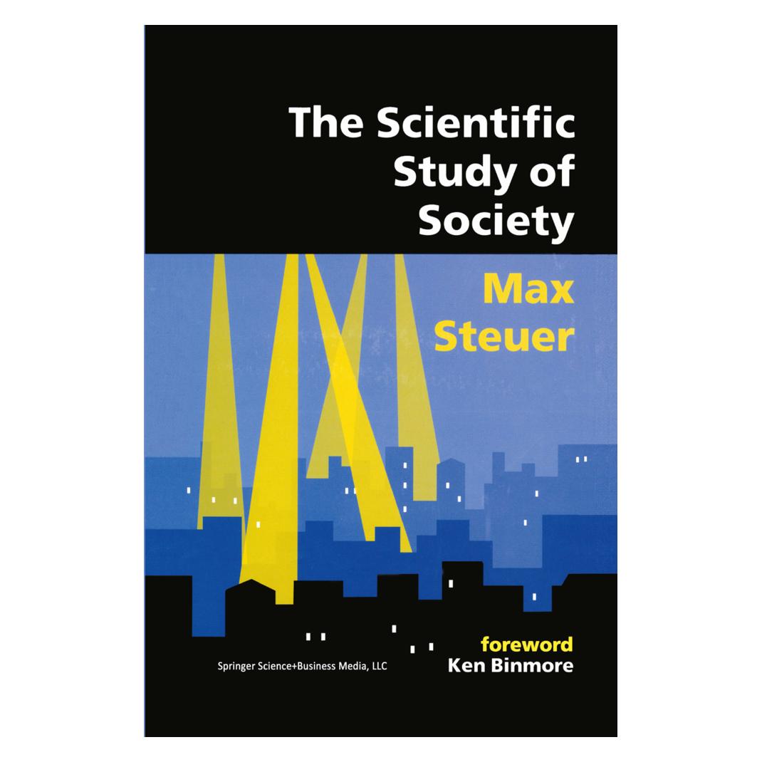 Springer The Scientific Study of Society (Englisch, Max Steuer) (55379604)