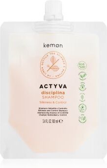Kemon Group Actyva Disciplina Champô regenerativo e de hidratação para cabelos quebradiços, sem brilho 100 ml. Actyva Disciplina