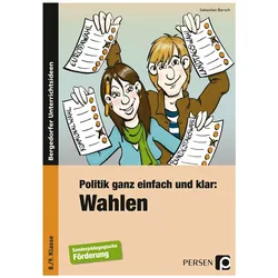 Politik ganz einfach und klar: Wahlen, Schulbücher von Sebastian Barsch