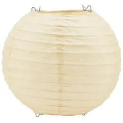 House Doctor Lampenschirm für Lichterketten Soni 10er Set, Ø15cm, beige