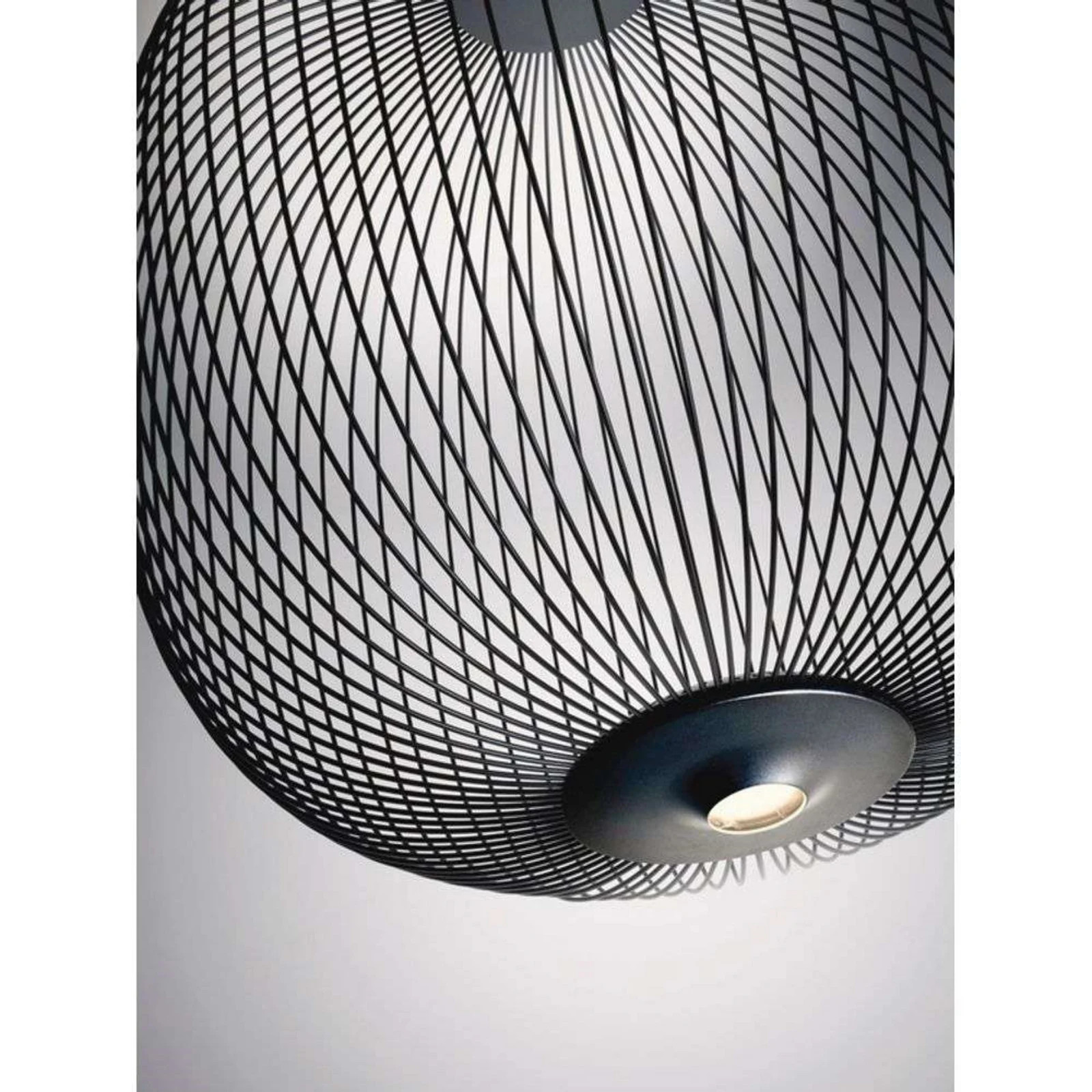 Foscarini Spokes 2 LED Hanglamp Dimbaar - Grafiet - Metaal