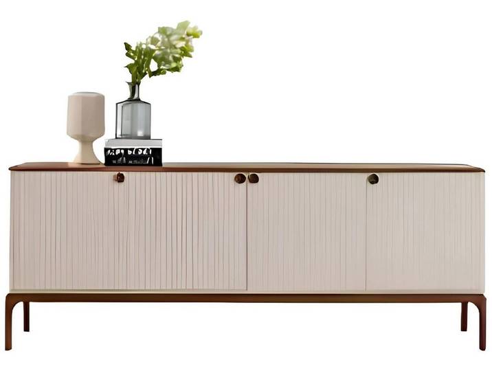 Xlmoebel Sideboard Elegante Designer-Konsole in Weiß aus Holz für Dekoration und Flur (Konsole), Hergestellt in Europa
