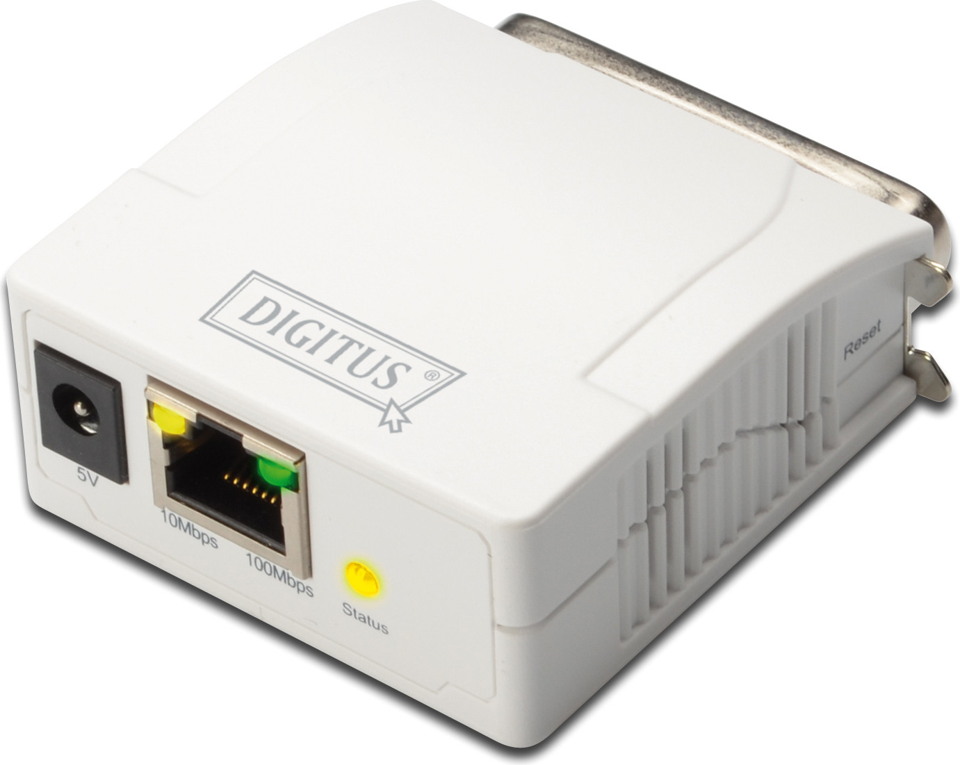 DIGITUS Fast Ethernet printserver parallel wit