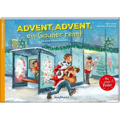 Advent, ein Gauner rennt