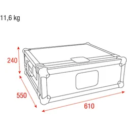 Showtec Case for LAMPY 20 Flight Case