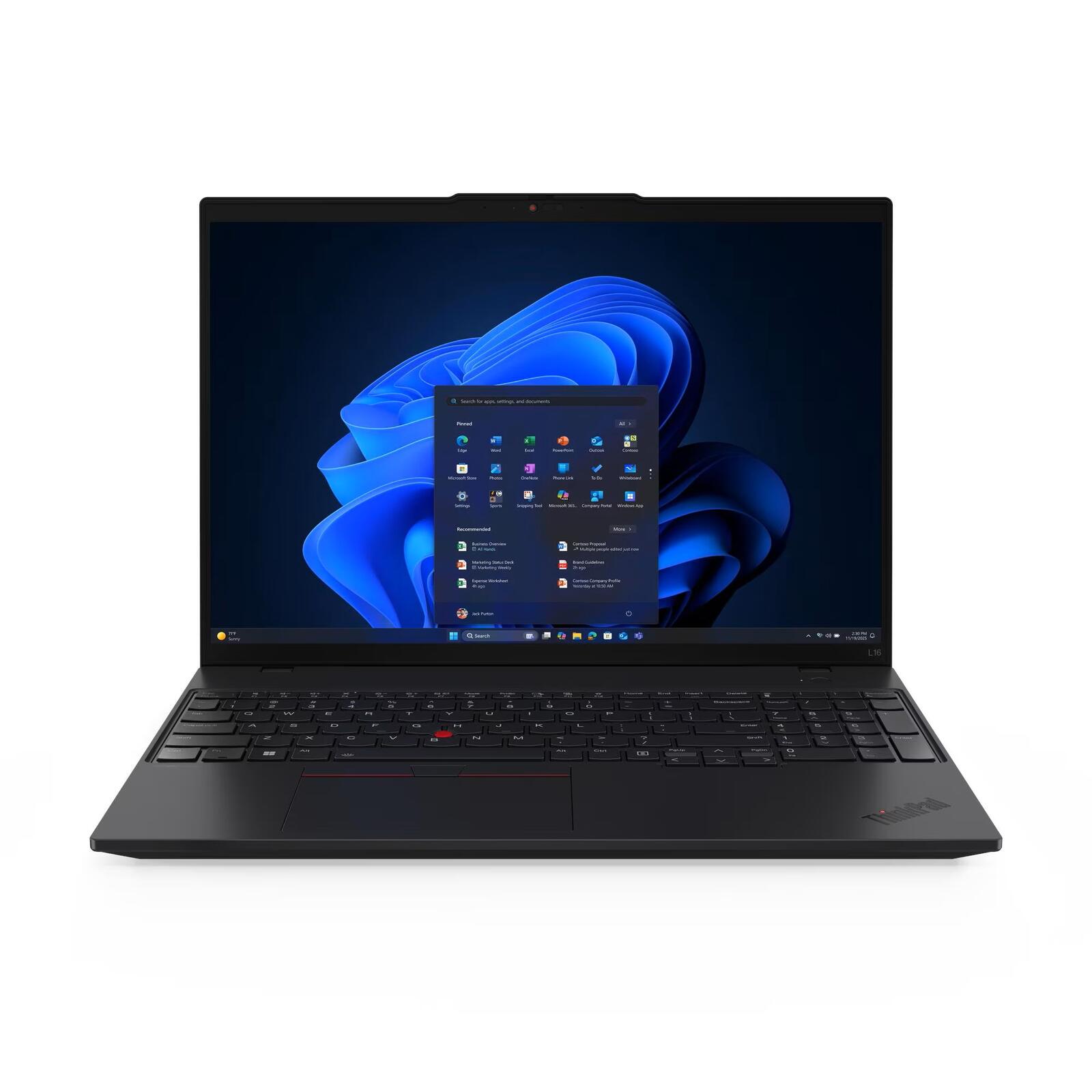 Lenovo ThinkPad L16 Gen 2 Intel® Core™ Ultra 5 225U Notebook 40,6 cm (16") 21SA0049GE