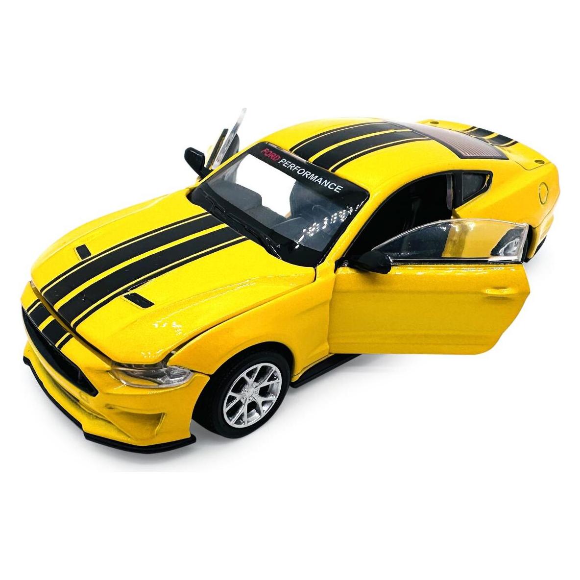 Jamara Ford Mustang GT Diecast 1:42 gelb 2in1 (402610)