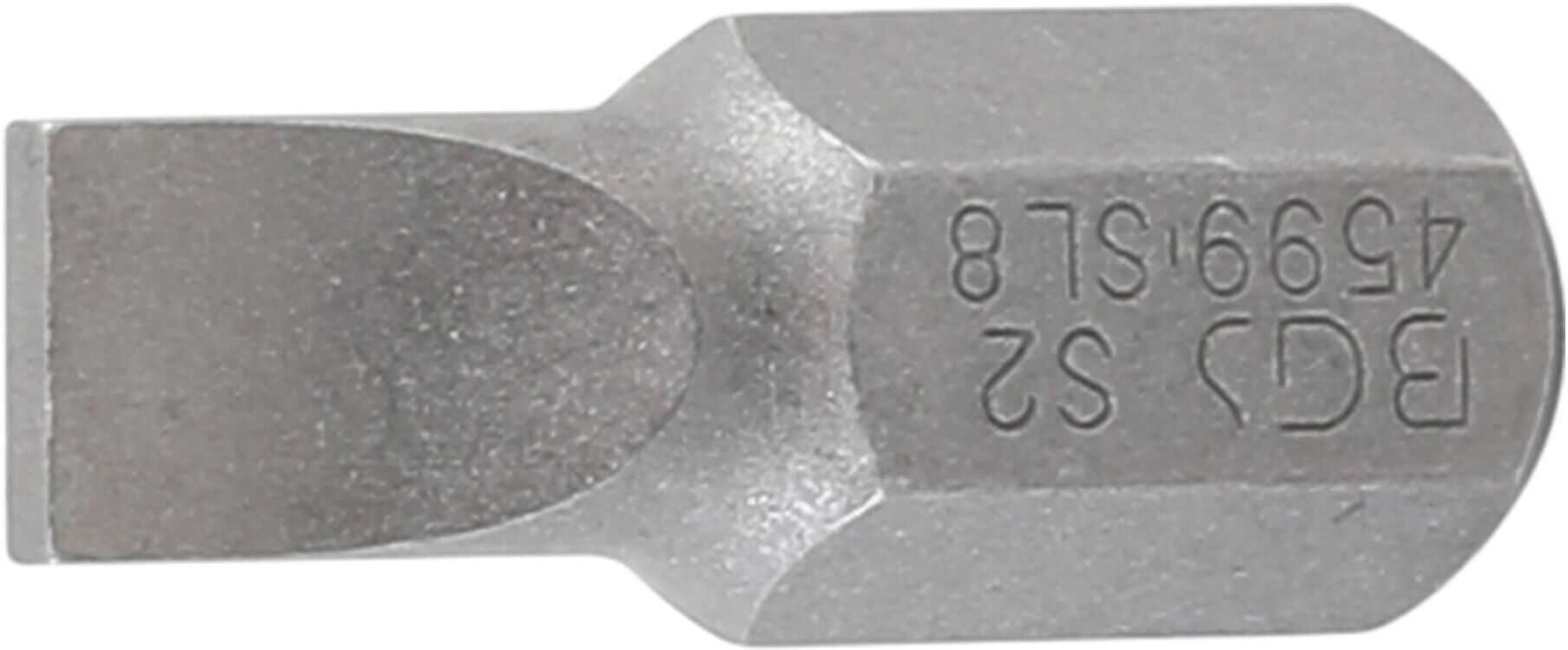 BGS Bit 4599, Antrieb Außensechskant 10 mm (3/8"), Schlitz 8 mm ; BGS technic)