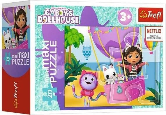 Trefl Puzzle 20 miniMaxi Kleurrijke dag Gabby 2