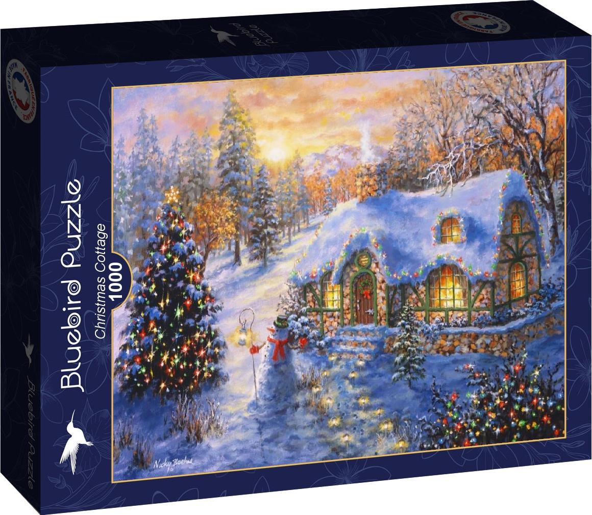 Bluebird Puzzle kerstpuzzel Christmas Cottage - 1000 stukjes