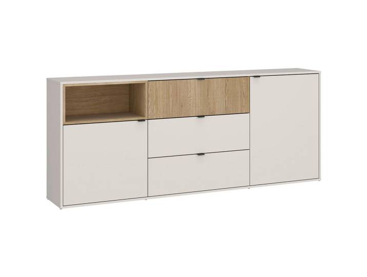 Kommode Samm Eichefarben, Beige B: 203,6 cm