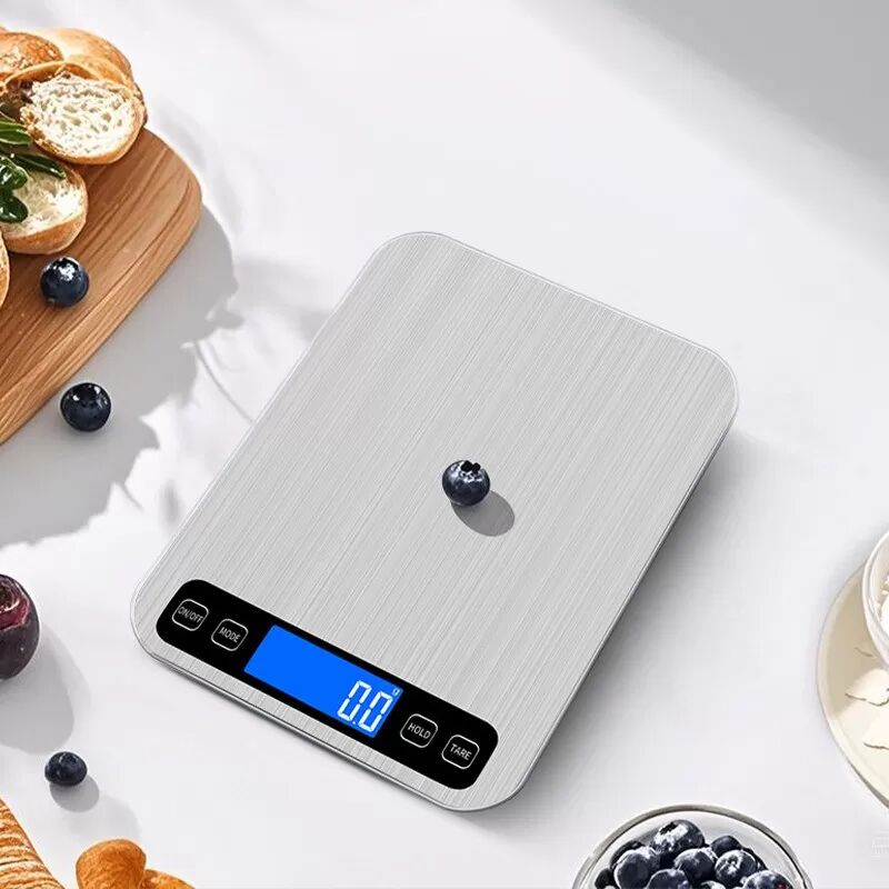 INF 5kg/0,1g Digitale Küchenwaage - Hochpräzise elektronische Lebensmittelwaage