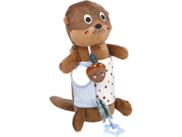 LUPILU® Peluche d'activités animal 4 en 1 (loutre)
