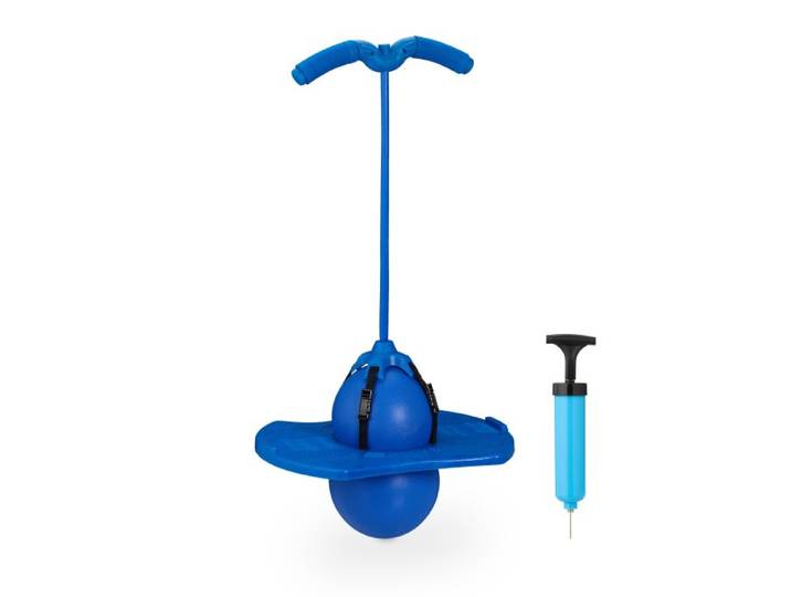 Relaxdays Pogo Ball mit Griffen für Kinder