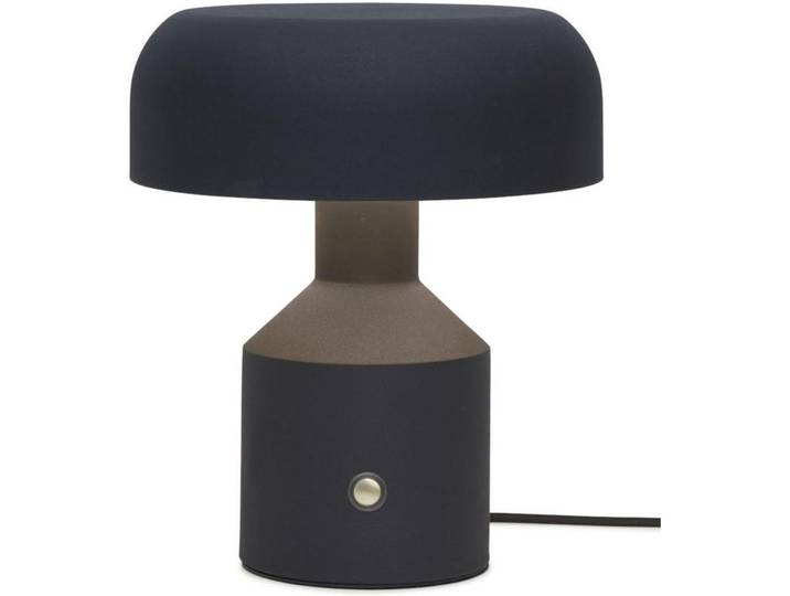 It's about Romi Tischleuchte Porto, Schwarz, Metall, 29 cm, mit Schalter, Lampen & Leuchten, Innenbeleuchtung, Tischlampen, Tischlampen