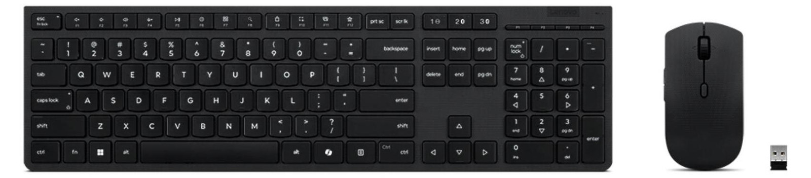 Lenovo TAS+Maus Wireless Professional Rechargeable Combo 4X31R64328