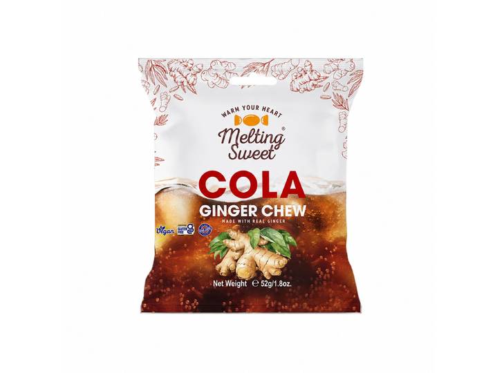 MELTING SWEET Bonbons tendres au gingembre et au cola 52 g