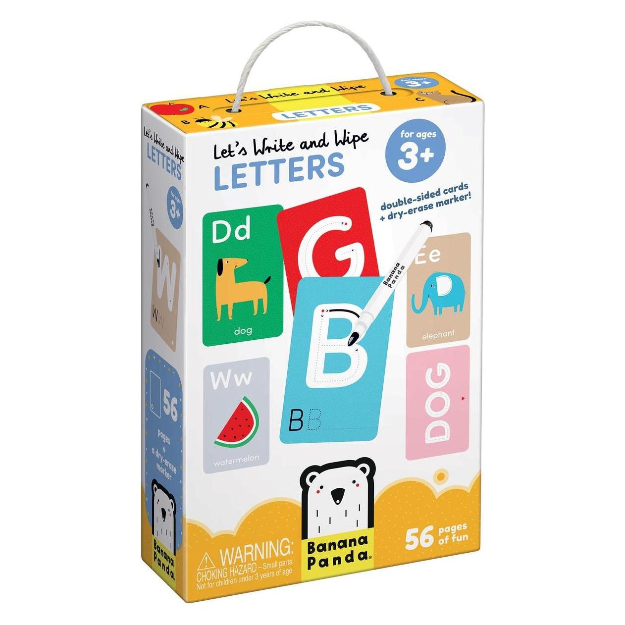 Banana Panda Let's write and erase letters 3+ (Deutsch) (77365)