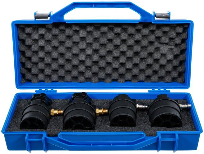 Coffret de diagnostic de compresseur turbo avec manomètres 55 - 60 - 65 - 70 mm BGS ; BGS technic (8958)