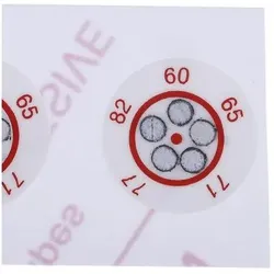 RS PRO Temperaturaufkleber 60-82°C, Messtechnik