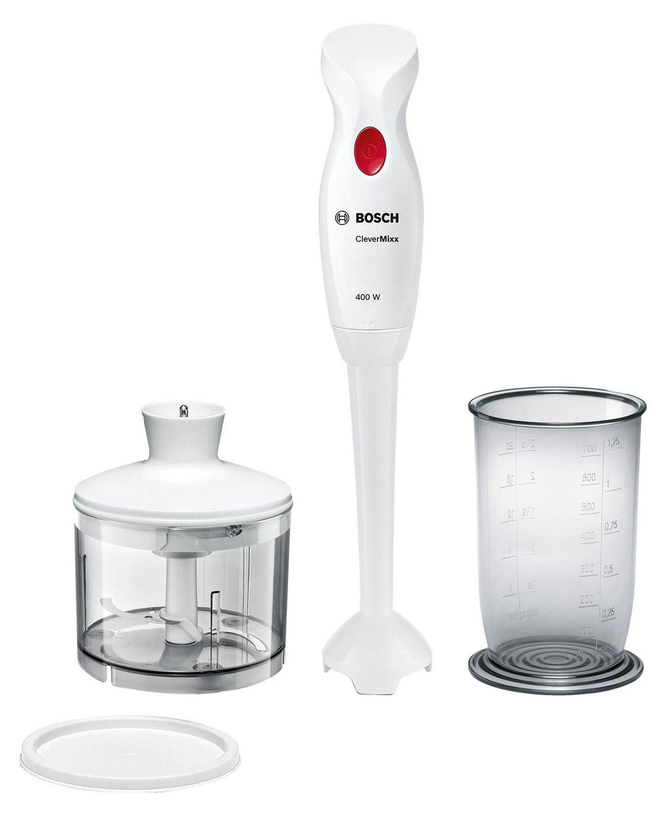 Bosch MSM14200 staande mixer, 0,6 liter, 400 watt, wit