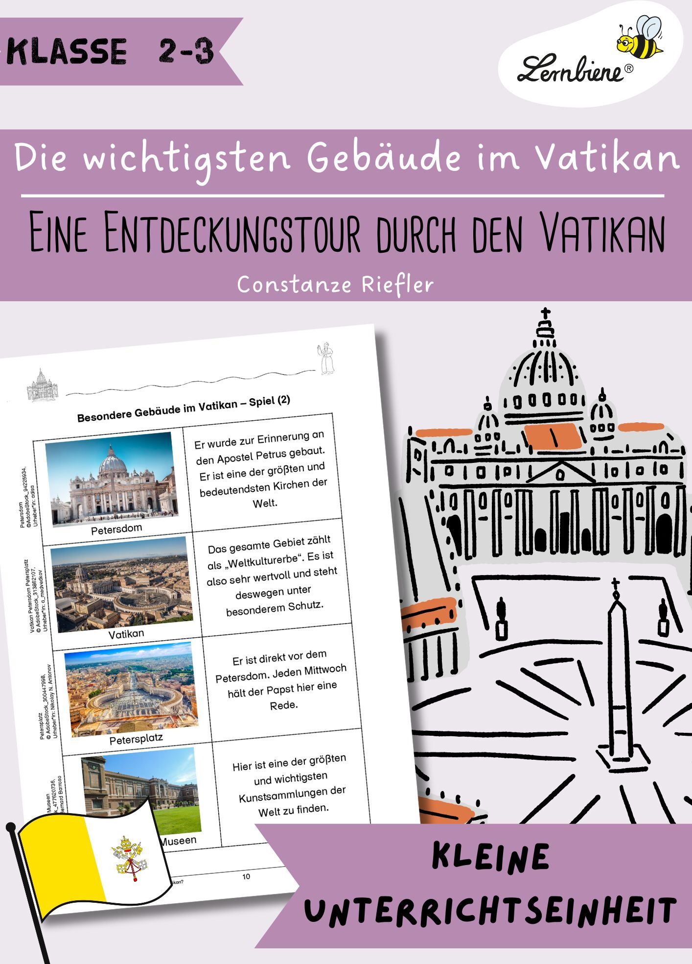 Lernbiene Eine Entdeckungstour durch den Vatikan