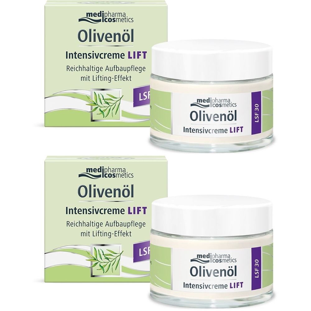 Olivenöl Intensivcreme Lift LSF 30 2x 2x50 ml Creme
