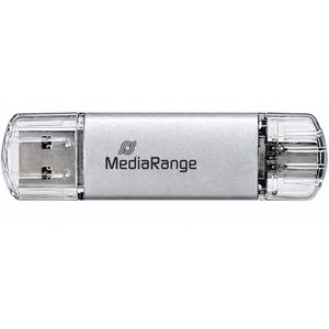 MediaRange USB-Stick Kombo MR937, 64 GB, bis 60 MB/s, USB & USB-C 3.0