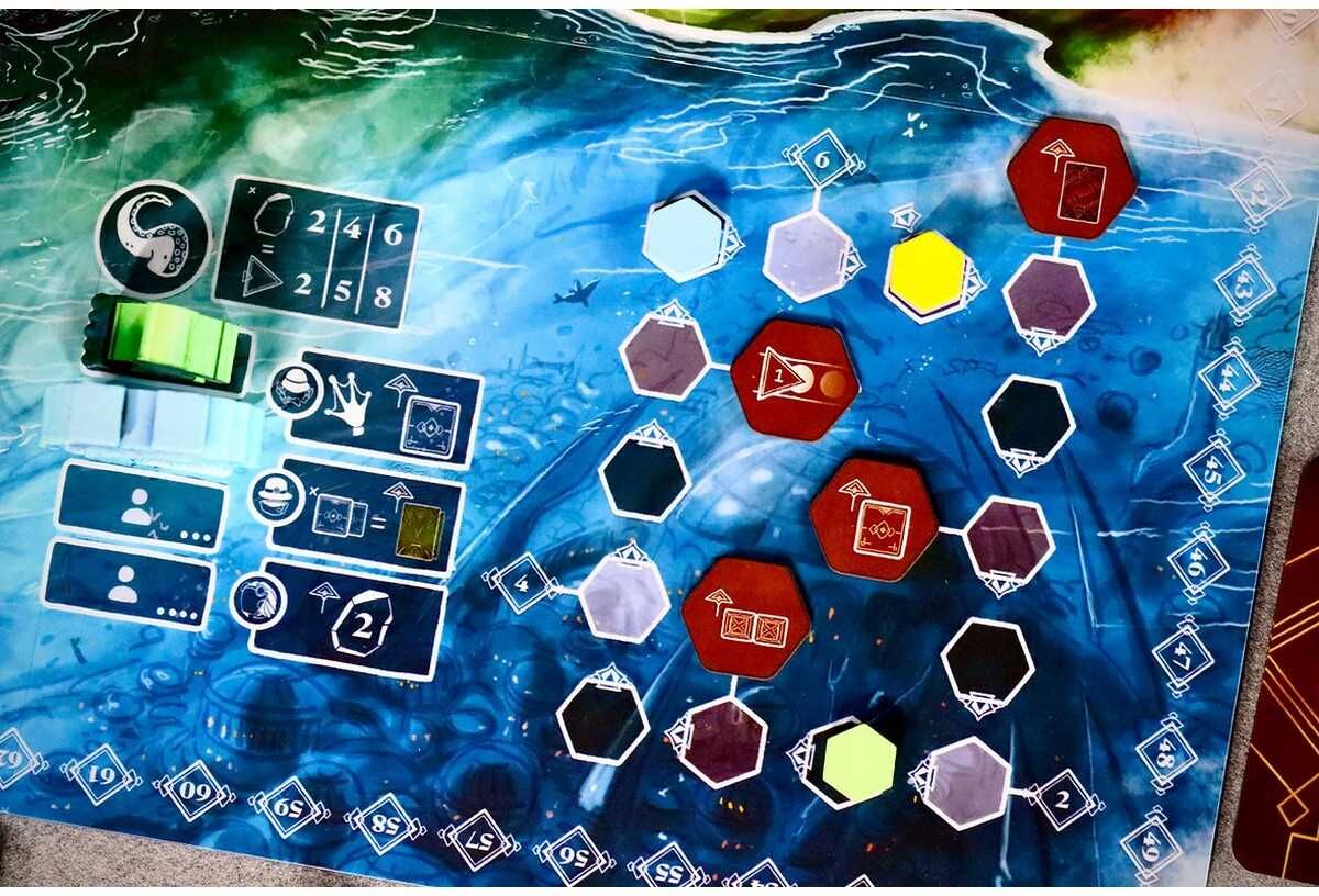 Mutagen Customizable Worker-Placement Board Game by Dranda Games