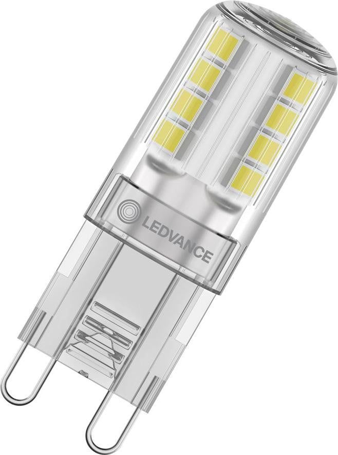 Ledvance LED lamp type PIN met G9 fitting, 2,6W, kleurtemperatuur 840, helder glas
