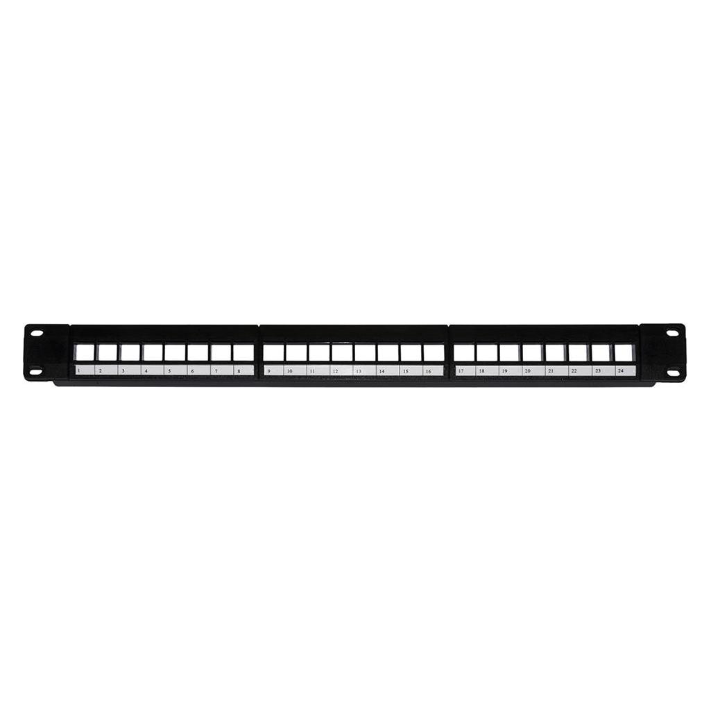 Link Patch Panel 24 Porte 19" Vuoto Colore Nero (LKPV24)