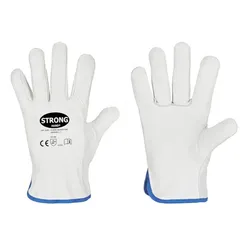 Silverstone Handschuhe, Rind-Nappa-Leder, natur - Stronghand - 0290