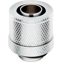 XF Compression 10/13mm (3/8" / 1/2") ID/OD Fittings Four Pack, Verbindung chrom