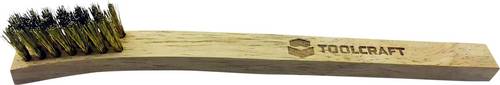 TOOLCRAFT Zündkerzenbürste Holz, Messing 200mm 1St.